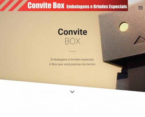 Rr agencia Digital - Site - Convitebox Embalagens