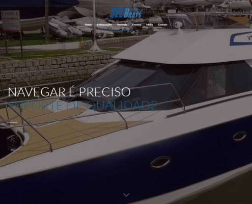 Sec Boats - RR Agencia Digital - Site sem mensalidade