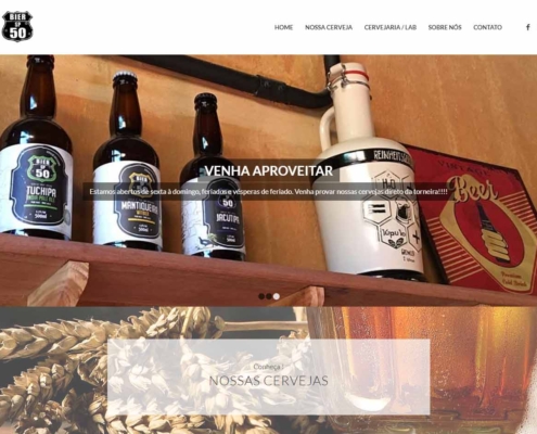 RR Agencia Digital - Criamos sites sem mensalidade - SP 50 Bier Cervejaria
